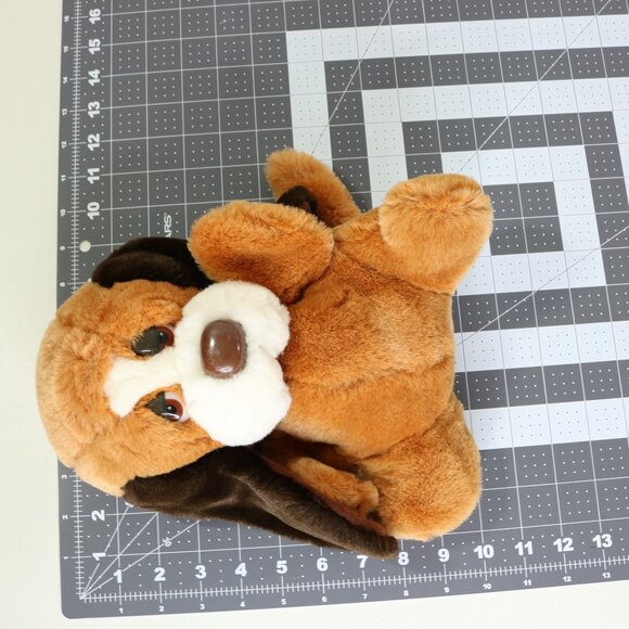 Russ Baxter Bashful Basset Hound Puppy Dog Puppet Plush Toy Vintage - Picture 9 of 10